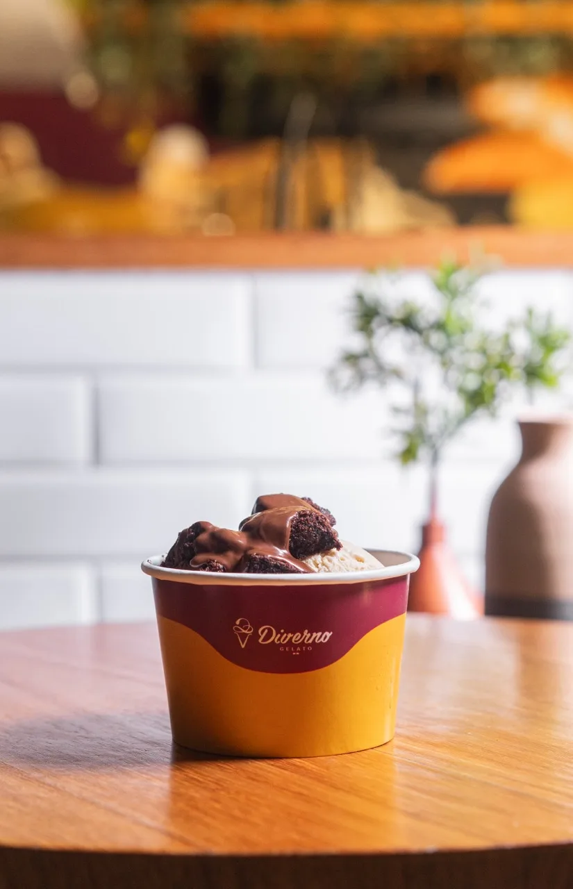 Chocolate Fudge Brownie, sobremesa da Diverno