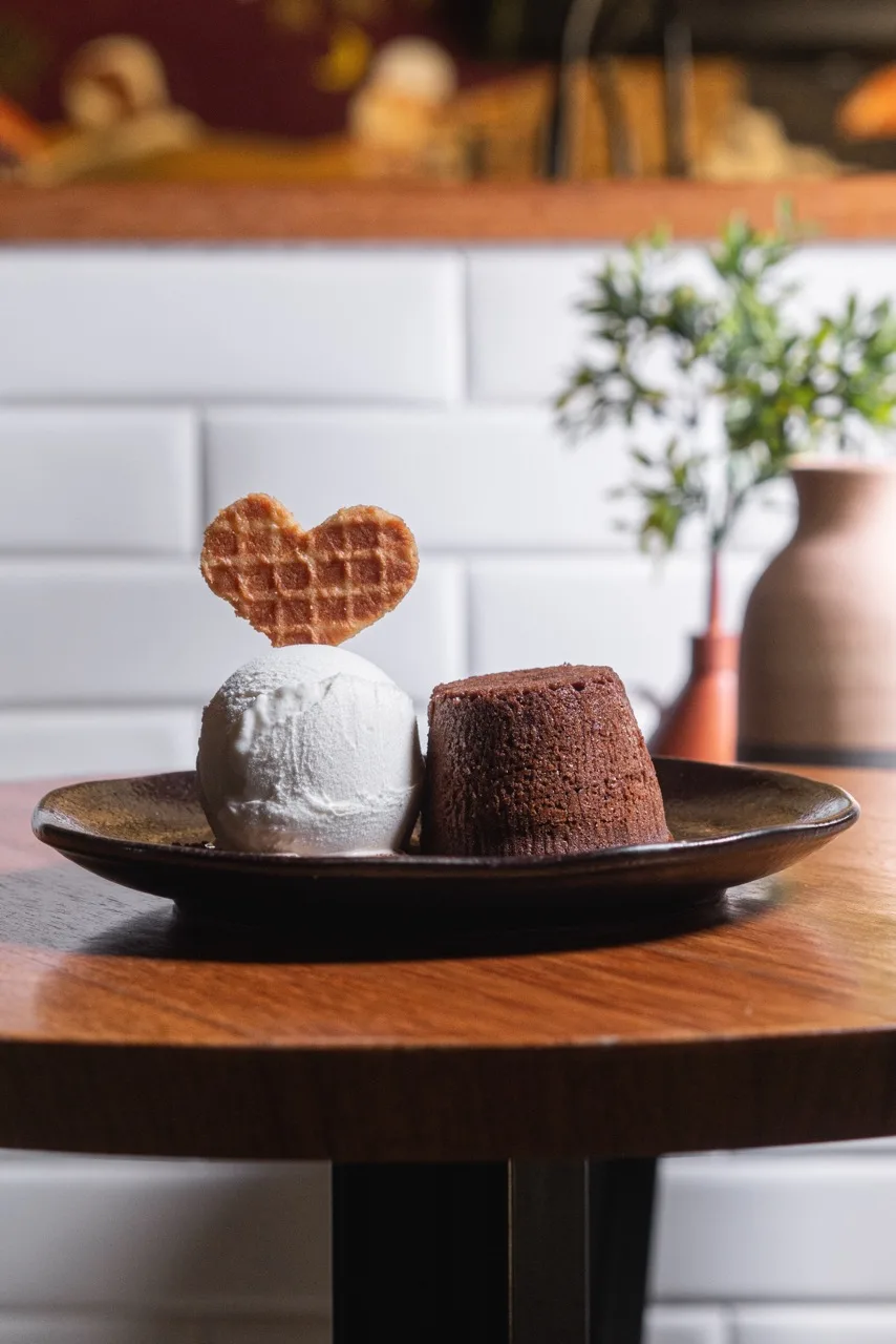Petit Gateau de Chocolate, sobremesa da Diverno
