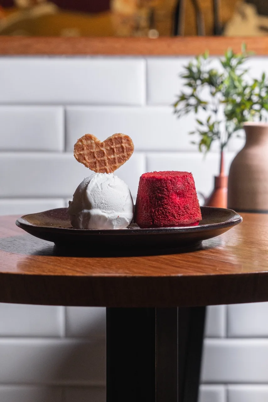 Petit Gateau Red Velvet, sobremesa da Diverno